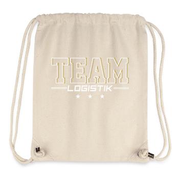 Team Logistics - Stanley/Stella Recycled Gym Bag - natural - Front