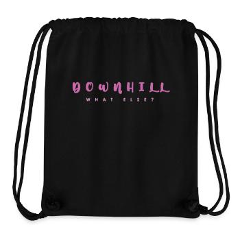 Downhill - Stanley/Stella Recycled Gym Bag - black - Front