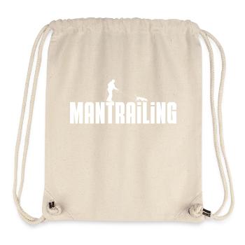 mantrailing - Stanley/Stella recycelter Gym Bag - Naturweiß - Vorne