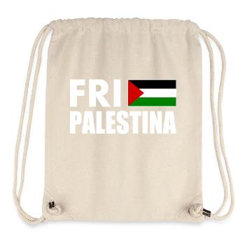 Fri palestina - Stanley/Stella recycelter Gym Bag - Naturweiß - Vorne