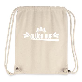 Erzgebirge Gruss - Stanley/Stella recycelter Gym Bag - Naturweiß - Vorne