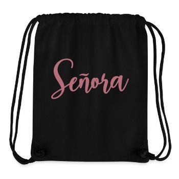 Señora Engagement Bride To Be Wedding Party - Stanley/Stella Recycled Gym Bag - black - Front