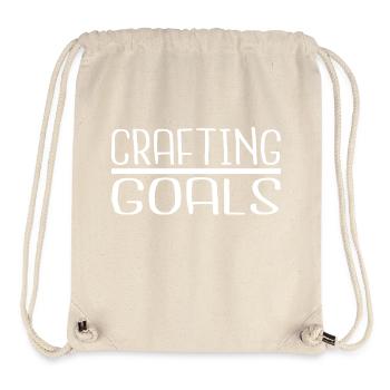 Fun Geek Funny Sayings Inventiveness - Stanley/Stella Recycled Gym Bag - natural - Front