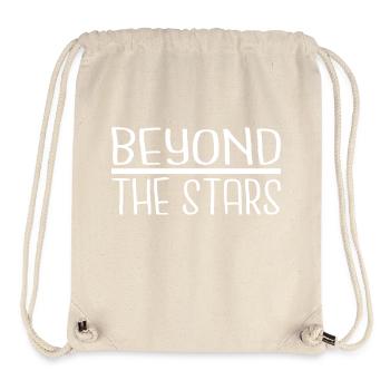 funny sayings space missions exploring flavors - Stanley/Stella Recycled Gym Bag - natural - Front