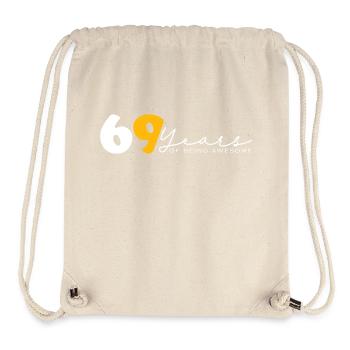 Jahrgang 1955 Lustig 69 Jahre alt Bday Männer Frauen - Stanley/Stella recycelter Gym Bag - Naturweiß - Vorne