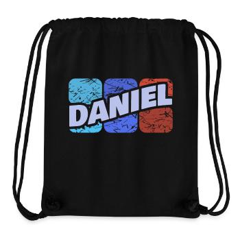 Daniel as Daniel - Stanley/Stella Recycled Gym Bag - black - Front