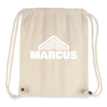 Gift for Marcus - Stanley/Stella Recycled Gym Bag - natural - Front