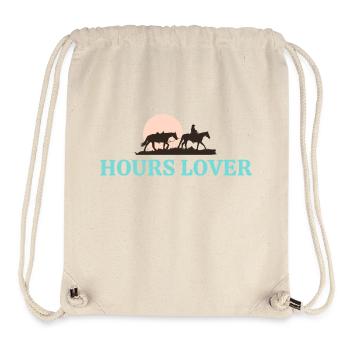 Pferdefreunde - Reiten - Reiter - Stanley/Stella recycelter Gym Bag - Naturweiß - Vorne