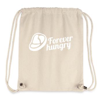 Steak Essen Geschenk Spruch Lustiges Geschenkidee - Stanley/Stella recycelter Gym Bag - Naturweiß - Vorne