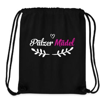 Pälzer Mädel - Pfälzer Mädel - Pfalzgirl Pfälzerin - Stanley/Stella recycelter Gym Bag - Schwarz - Vorne