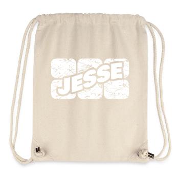 Geschenk für Jesse - Stanley/Stella recycelter Gym Bag - Naturweiß - Vorne