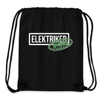 Endlich Elektriker - Prüfung bestanden! - Stanley/Stella recycelter Gym Bag - Schwarz - Vorne
