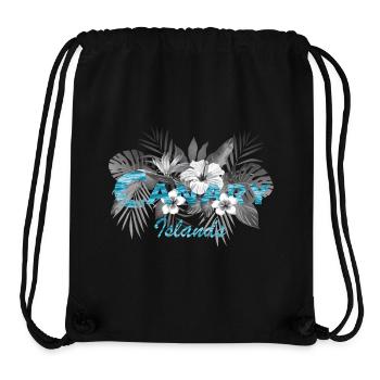 Canary Islands - Stanley/Stella Recycled Gym Bag - black - Front