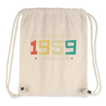 Legendary Since 1959 Original 1959 - Stanley/Stella Recycled Gym Bag - natural - Front