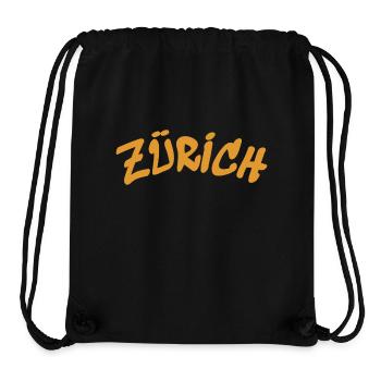Zürich - Schweiz - Switzerland - Swiss - Slogan - Stanley/Stella recycelter Gym Bag - Schwarz - Vorne