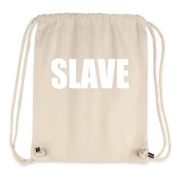Slave - Stanley/Stella recycelter Gym Bag - Naturweiß - Vorne