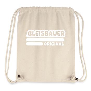 Track Builder as a Profession - Stanley/Stella Recycled Gym Bag - natural - Front