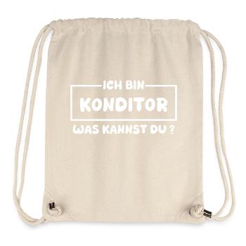 Konditor - Stanley/Stella recycelter Gym Bag - Naturweiß - Vorne