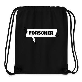 Researcher - Stanley/Stella Recycled Gym Bag - black - Front