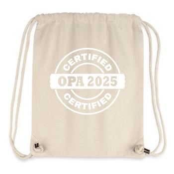 opa 2025 - Stanley/Stella recycelter Gym Bag - Naturweiß - Vorne