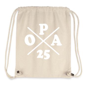Opa 2025 - Stanley/Stella recycelter Gym Bag - Naturweiß - Vorne