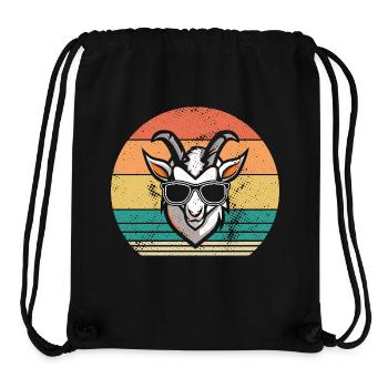 Goats - Stanley/Stella Recycled Gym Bag - black - Front