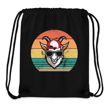 Goats - Stanley/Stella Recycled Gym Bag - black - Front