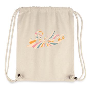 Retro-vintage gift idea - Stanley/Stella Recycled Gym Bag - natural - Front