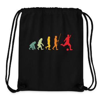 Footballer Evolution Development Retro Footballer - Stanley/Stella Recycled Gym Bag - black - Front