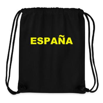 España - Spain - Spain - Stanley/Stella Recycled Gym Bag - black - Front