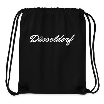 Dusseldorf - Stanley/Stella Recycled Gym Bag - black - Front