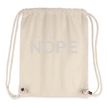 before you ask - Stanley/Stella Recycled Gym Bag - natural - Front