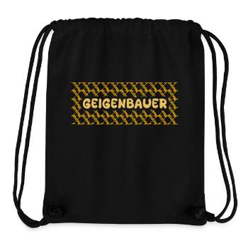 Violin maker as a job - Stanley/Stella Recycled Gym Bag - black - Front