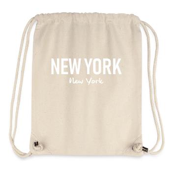 New York - USA - United States of America Amerika - Stanley/Stella Recycled Gym Bag - natural - Front