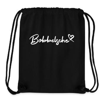 Bobbelsche / Hessisch / Baby - Stanley/Stella recycelter Gym Bag - Schwarz - Vorne