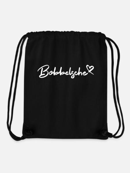 Bobbelsche / Hessisch / Baby - Stanley/Stella recycelter Gym Bag - Schwarz