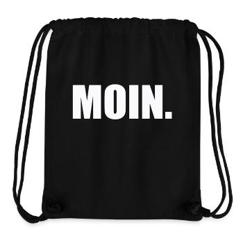 MOIN - Stanley/Stella recycelter Gym Bag - Schwarz - Vorne