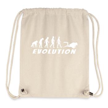Evolution Weißer Taucher - Stanley/Stella recycelter Gym Bag - Naturweiß - Vorne