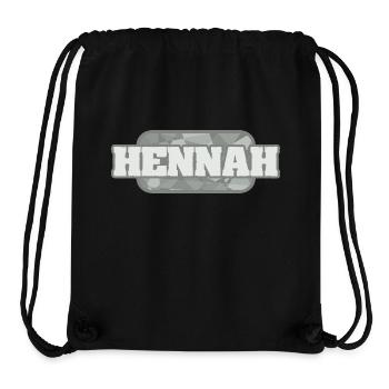 Gesundheit Hennah - Stanley/Stella recycelter Gym Bag - Schwarz - Vorne