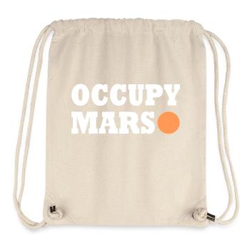 Occupy Mars - Stanley/Stella Recycled Gym Bag - natural - Front