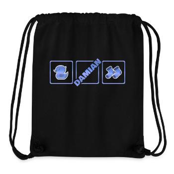 Birth of Damian - Stanley/Stella Recycled Gym Bag - black - Front