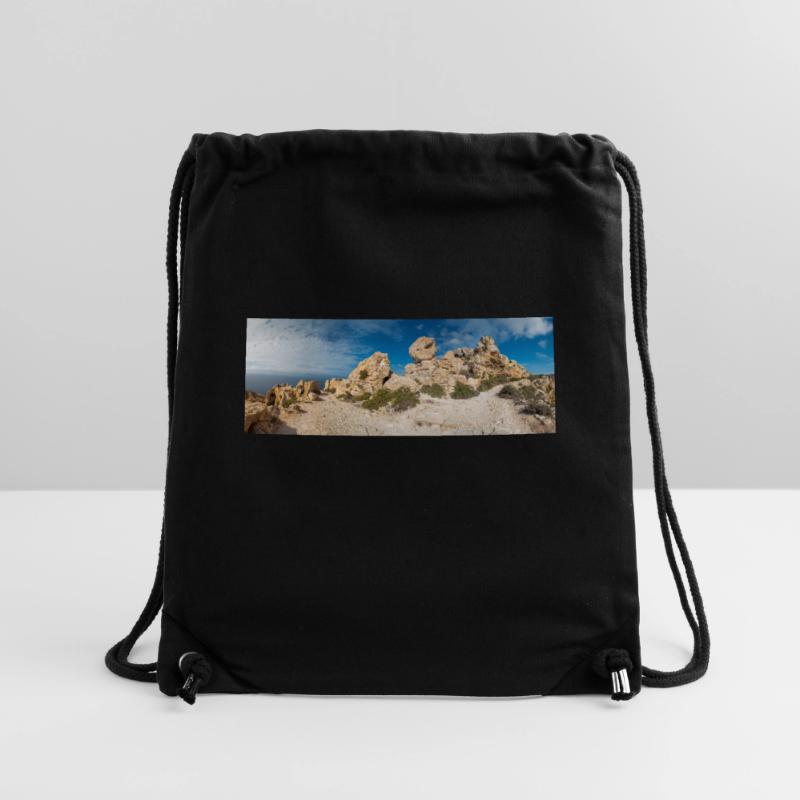 Dingli rock formation near Dingli Cliffs Malta Stanley/Stella Recycled Gym Bag