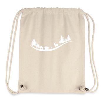 Winter - Stanley/Stella recycelter Gym Bag - Naturweiß - Vorne