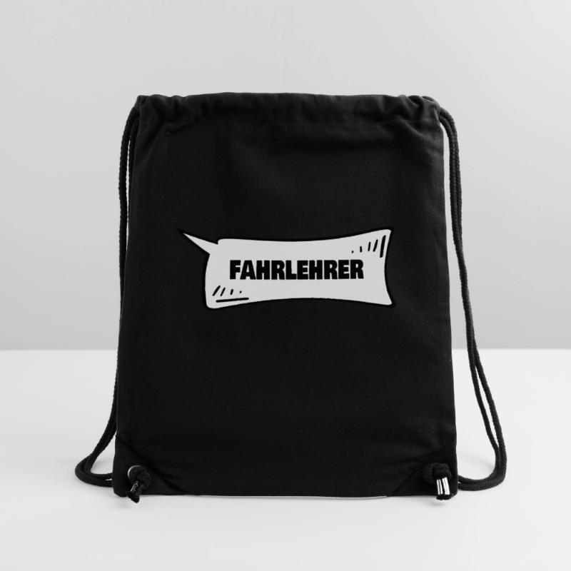 Speech bubble driving instructor Stanley/Stella Recycled Gym Bag