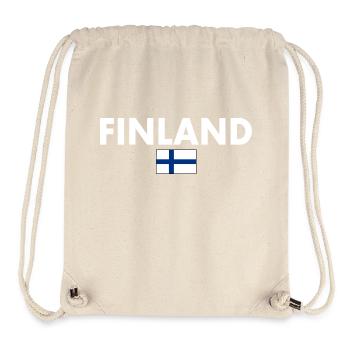 Finland - Stanley/Stella Recycled Gym Bag - natural - Front
