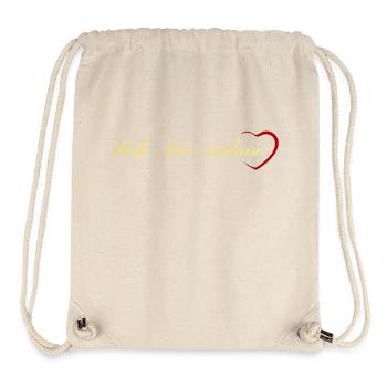 Belle Mère veilleuse - Sac à cordon recyclé Stanley/Stella - blanc naturel - Devant