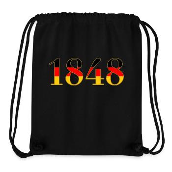 1848 - Stanley/Stella Recycled Gym Bag - black - Front