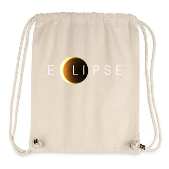 Éclipse solaire - Sac à cordon recyclé Stanley/Stella - blanc naturel - Devant