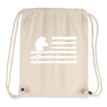 Steckenpferd Hobby Horsing - Stanley/Stella recycelter Gym Bag - Naturweiß - Vorne