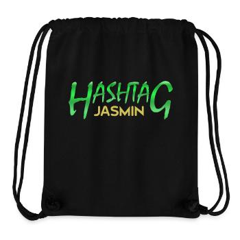 Jasmin als Vorname - Stanley/Stella recycelter Gym Bag - Schwarz - Vorne